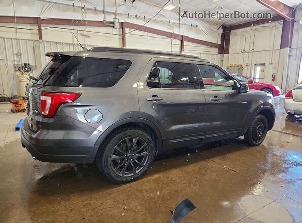 1FM5K8D80JGC39762 2018 FORD EXPLORER Gray 