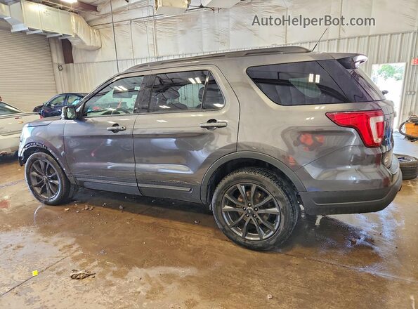 1FM5K8D80JGC39762 2018 FORD EXPLORER Gray 