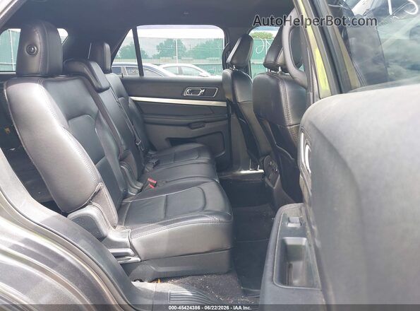 1FM5K8D80JGC68694 2018 FORD EXPLORER Gray VIN sticker view