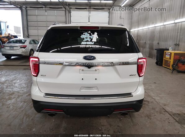 1FM5K8D80JGC78450 2018 FORD EXPLORER White 