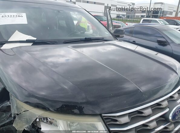 1FM5K8D81GGC23448 2016 FORD EXPLORER Black 