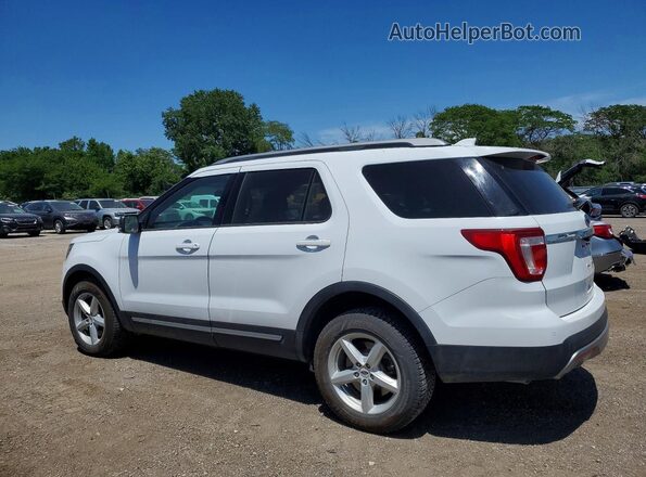 1FM5K8D81GGC60192 2016 FORD EXPLORER Белый Задняя левая четверть