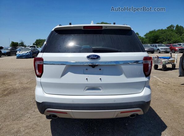 1FM5K8D81GGC60192 2016 FORD EXPLORER Белый Вид сзади