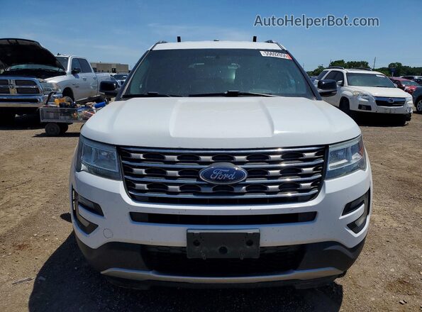 1FM5K8D81GGC60192 2016 FORD EXPLORER Белый Вид спереди