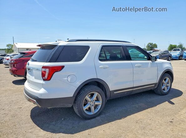 1FM5K8D81GGC60192 2016 FORD EXPLORER Белый Задняя правая четверть