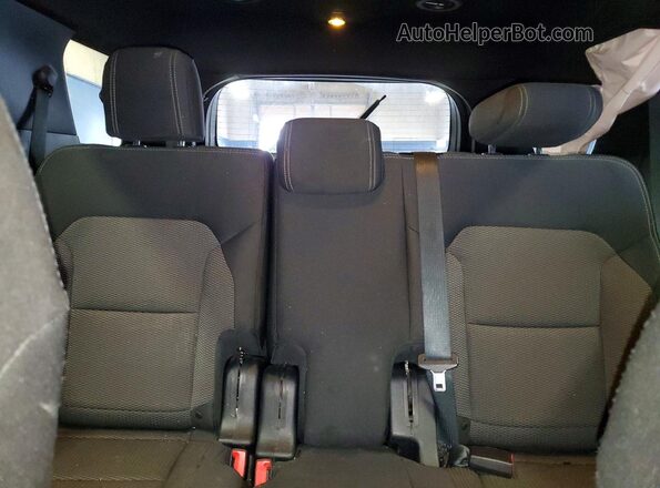 1FM5K8D81HGA06404 2017 FORD EXPLORER Красный Вид задних сидений