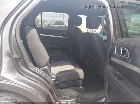 1FM5K8D81HGA56428 2017 FORD EXPLORER Gray Вид наклейки з VIN-кодом