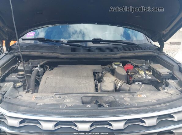 1FM5K8D81HGA56428 2017 FORD EXPLORER Gray Вид ззаду