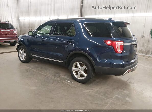 1FM5K8D81HGD03737 2017 FORD EXPLORER Blue უკანა მარცხენა
