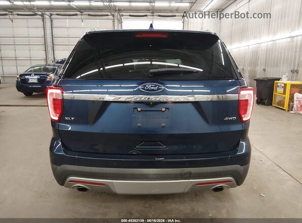 1FM5K8D81HGD03737 2017 FORD EXPLORER Blue 