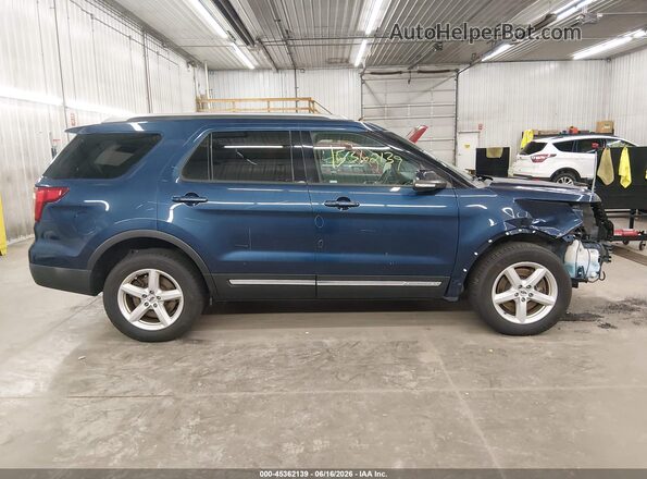 1FM5K8D81HGD03737 2017 FORD EXPLORER Blue სალონის 360-გრადუსიანი ხედი