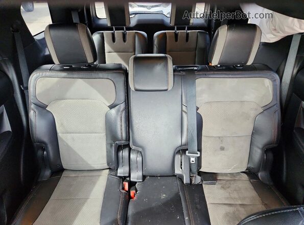 1FM5K8D81HGD74310 2017 FORD EXPLORER Серый Вид задних сидений