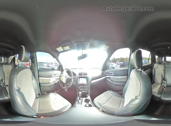 1FM5K8D81HGD74310 2017 FORD EXPLORER Серый Панорамный вид салона 360°