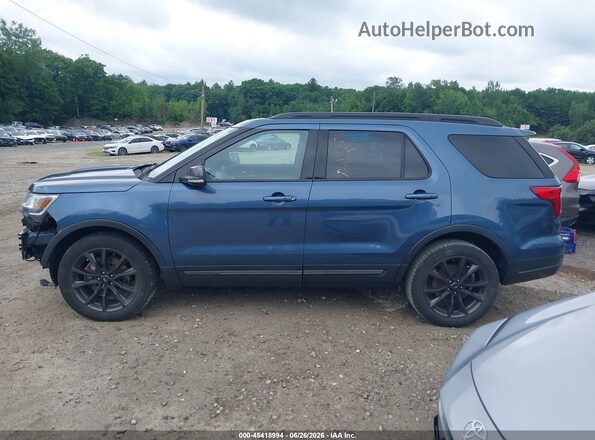 1FM5K8D81JGC79512 2018 FORD EXPLORER Blue 