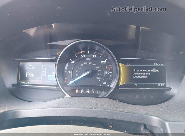 1FM5K8D81KGA26207 2019 FORD EXPLORER Black Вид задніх сидінь