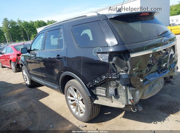 1FM5K8D81KGA26207 2019 FORD EXPLORER Black Задня ліва чверть