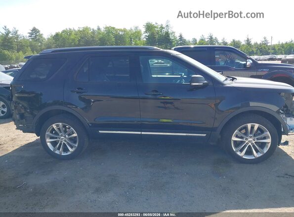 1FM5K8D81KGA26207 2019 FORD EXPLORER Black Панорамний вид салону 360°