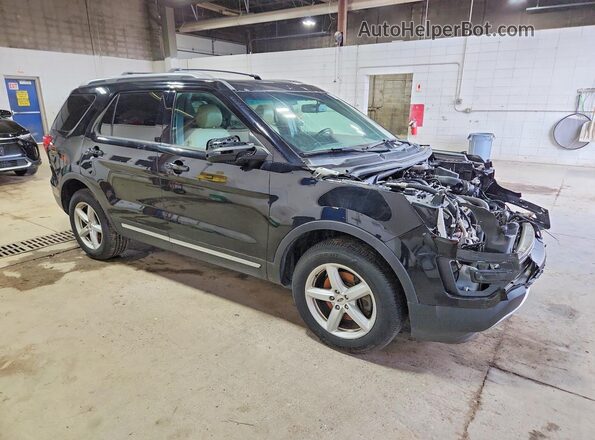 1FM5K8D82GGC48357 2016 FORD EXPLORER Black Առջևի աջ