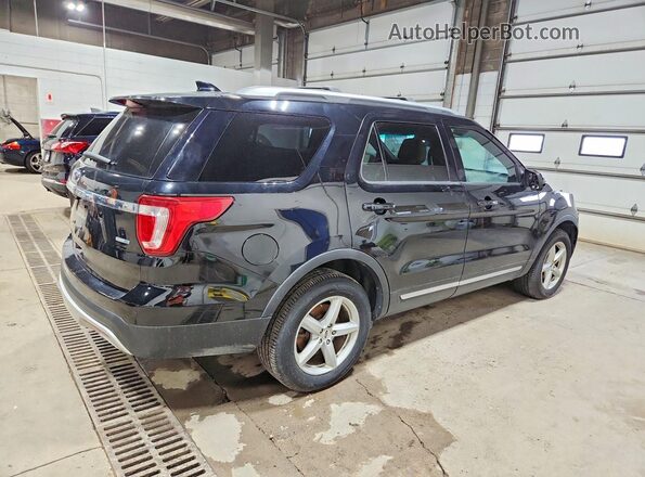 1FM5K8D82GGC48357 2016 FORD EXPLORER Black Հետևի աջ