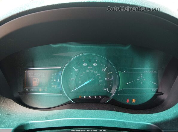 1FM5K8D82GGC55485 2016 FORD EXPLORER Gray Widok tylnych siedzeń