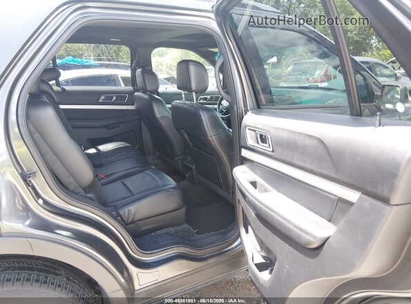 1FM5K8D82GGC55485 2016 FORD EXPLORER Gray Widok naklejki z numerem VIN