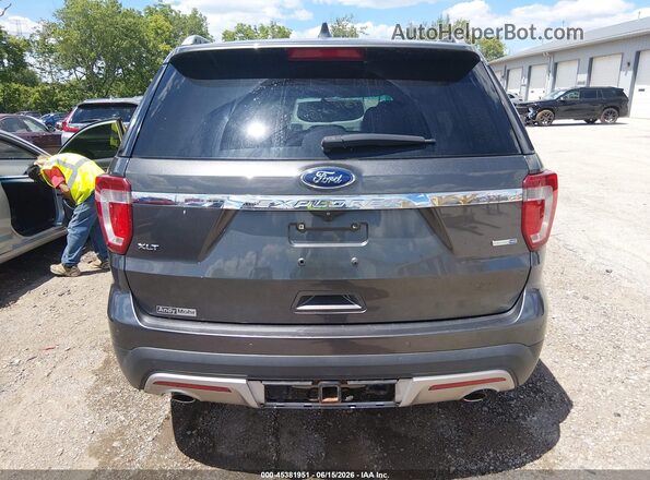 1FM5K8D82GGC55485 2016 FORD EXPLORER Gray 