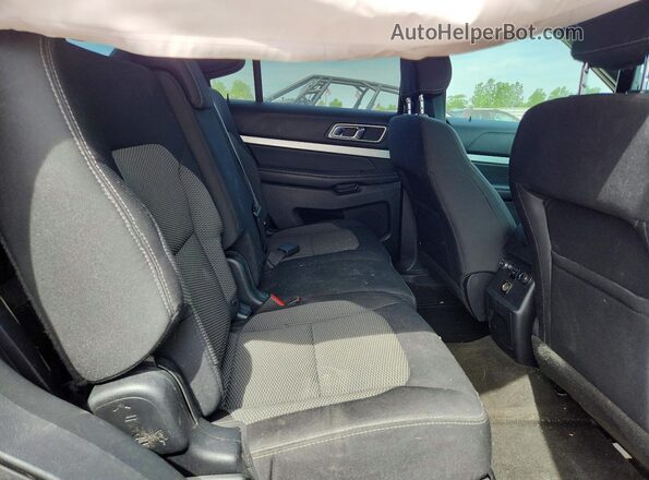 1FM5K8D82GGD07200 2016 FORD EXPLORER Gray Widok wnętrza z tyłu