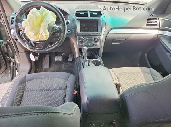 1FM5K8D82GGD07200 2016 FORD EXPLORER Gray Widok deski rozdzielczej