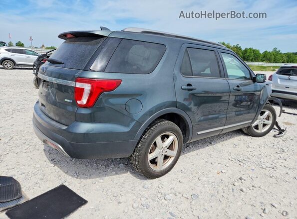 1FM5K8D82GGD07200 2016 FORD EXPLORER Gray Tył prawy