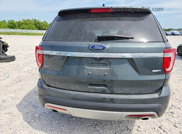 1FM5K8D82GGD07200 2016 FORD EXPLORER Gray Widok z tyłu