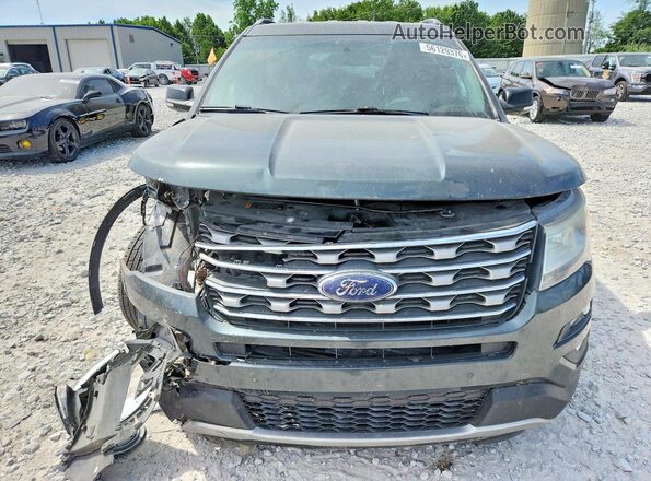 1FM5K8D82GGD07200 2016 FORD EXPLORER Gray Widok z przodu
