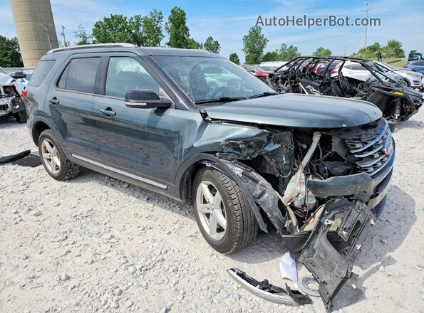 1FM5K8D82GGD07200 2016 FORD EXPLORER Gray Przód prawy