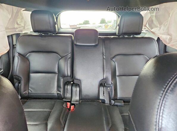 1FM5K8D82HGC79755 2017 FORD EXPLORER Black Rear seats view