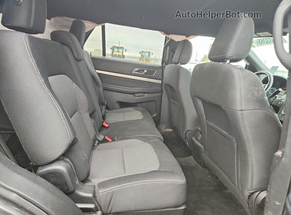 1FM5K8D82JGA18194 2018 FORD EXPLORER Gray Սալոնի հետևի տեսք