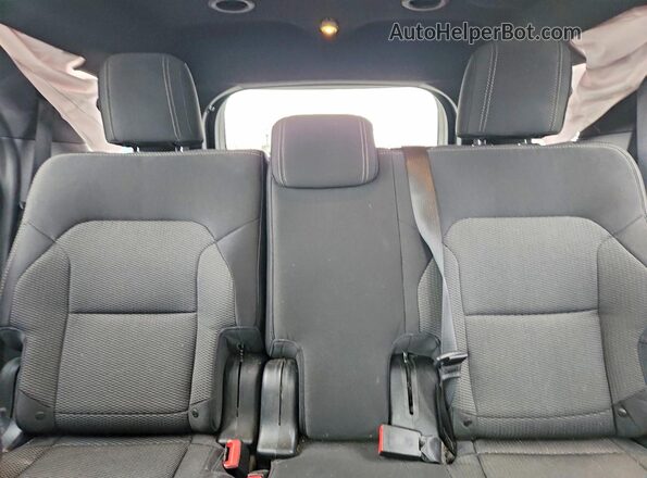 1FM5K8D82JGA18194 2018 FORD EXPLORER Gray Հետևի նստատեղերի տեսք
