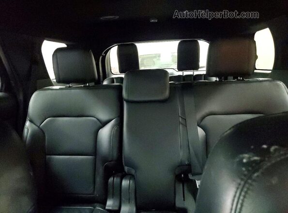 1FM5K8D82JGC04768 2018 FORD EXPLORER Blue Հետևի նստատեղերի տեսք
