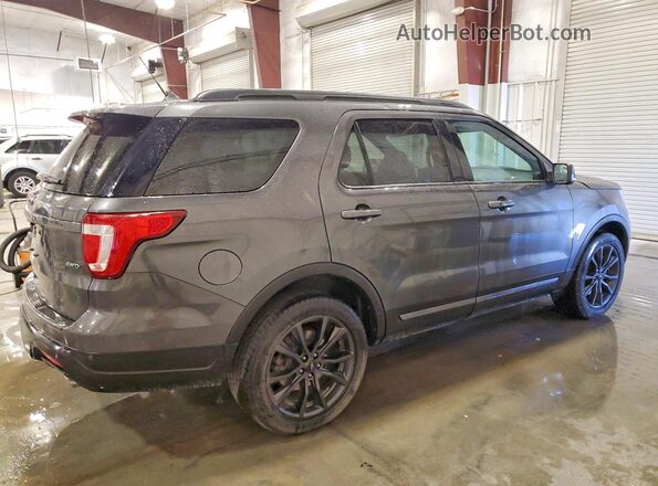 1FM5K8D82KGA89624 2019 FORD EXPLORER Gray Rear right