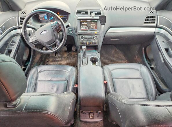 1FM5K8D83GGC38002 2016 FORD EXPLORER Silver Vista del salpicadero