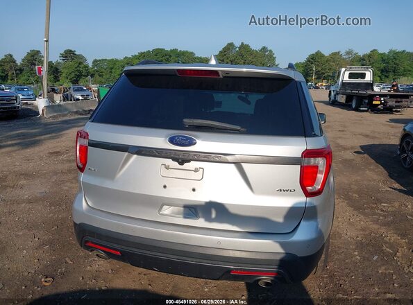 1FM5K8D83HGA40392 2017 FORD EXPLORER Серебряный 