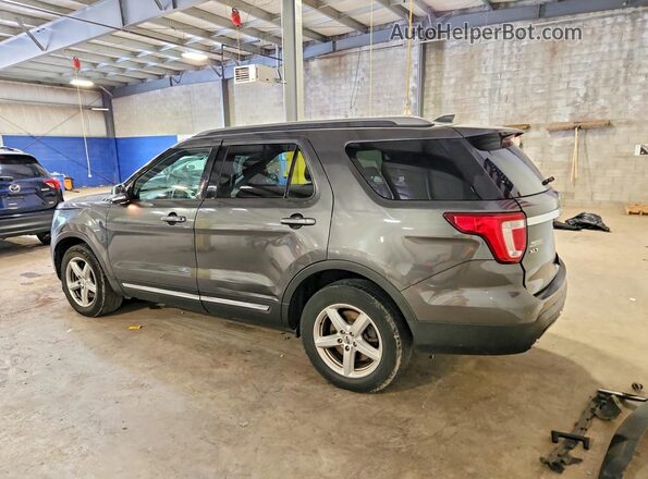 1FM5K8D83HGA53403 2017 FORD EXPLORER Charcoal Trasero izquierdo