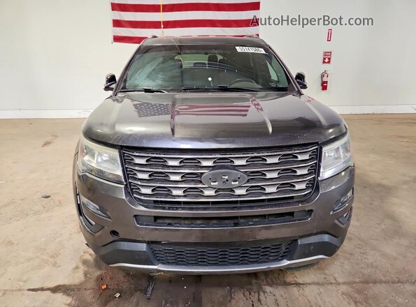 1FM5K8D83HGA53403 2017 FORD EXPLORER Charcoal Vista frontal