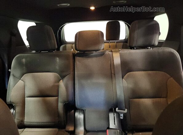 1FM5K8D83HGA53403 2017 FORD EXPLORER Charcoal Vista de los asientos traseros