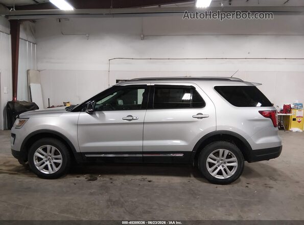 1FM5K8D83JGA92241 2018 FORD EXPLORER Silver Widok wnętrza 360 stopni