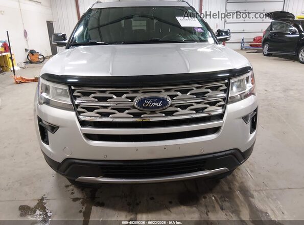 1FM5K8D83JGA92241 2018 FORD EXPLORER Silver Widok zestawu wskaźników