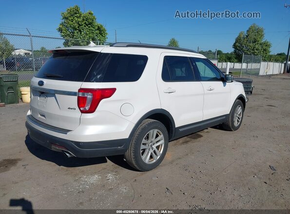 1FM5K8D83JGA94894 2018 FORD EXPLORER White Հետևի աջ