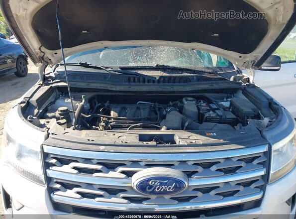 1FM5K8D83JGA94894 2018 FORD EXPLORER White Հետևի տեսք