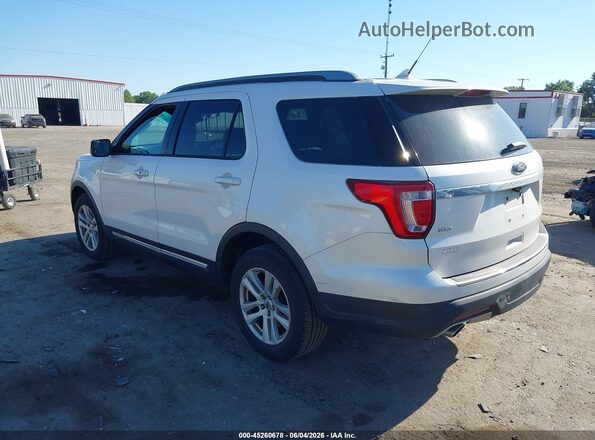 1FM5K8D83JGA94894 2018 FORD EXPLORER White Հետևի ձախ