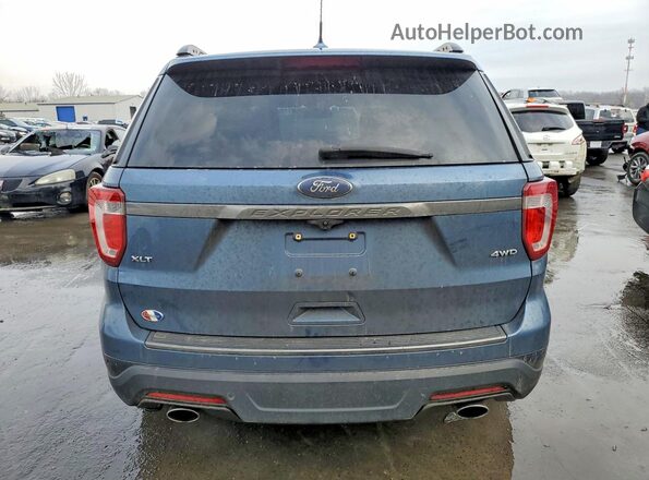 1FM5K8D83JGC30201 2018 FORD EXPLORER Blue 