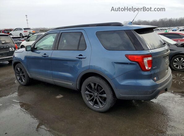 1FM5K8D83JGC30201 2018 FORD EXPLORER Blue 