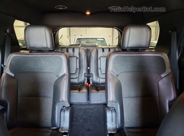 1FM5K8D83KGA60441 2019 FORD EXPLORER Gray Հետևի նստատեղերի տեսք